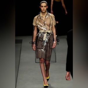 Prada Transparent PVC Rain Coat Autumn / Winter 2002 - 2003